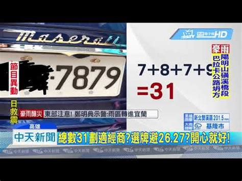 車牌吉凶2022|車牌數字吉凶指南：選出最旺你的好車牌號碼 